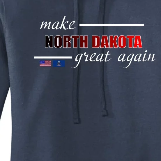 Make North Dakota Great Again Women's Pullover Hoodie