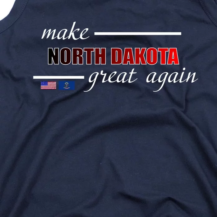 Make North Dakota Great Again Tank Top