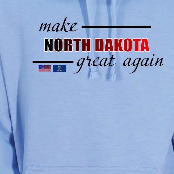 Make North Dakota Great Again Unisex Surf Hoodie