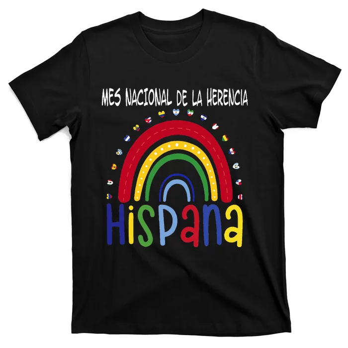 Mes Nacional De La Herencia Hispana Hispanic Heritage Month T-Shirt