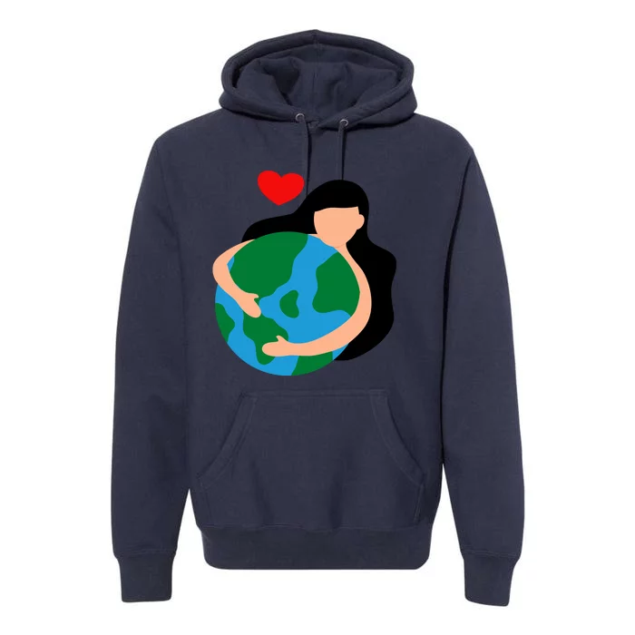 Mother Nature Earth Day Save Our Planet Premium Hoodie