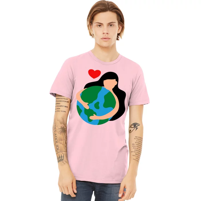 Mother Nature Earth Day Save Our Planet Premium T-Shirt