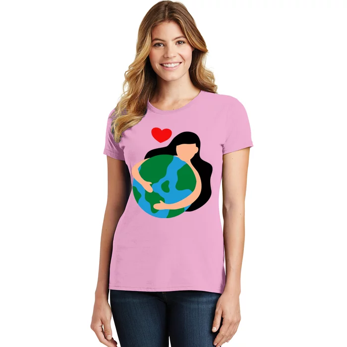 Mother Nature Earth Day Save Our Planet Women's T-Shirt