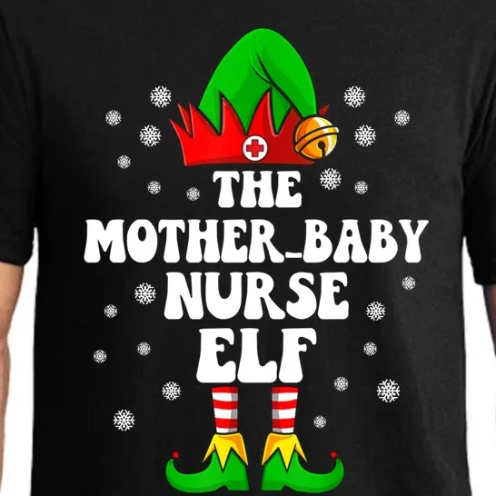 Mother Nurse Elf Nursing Christmas Costume Gift Pajama Set