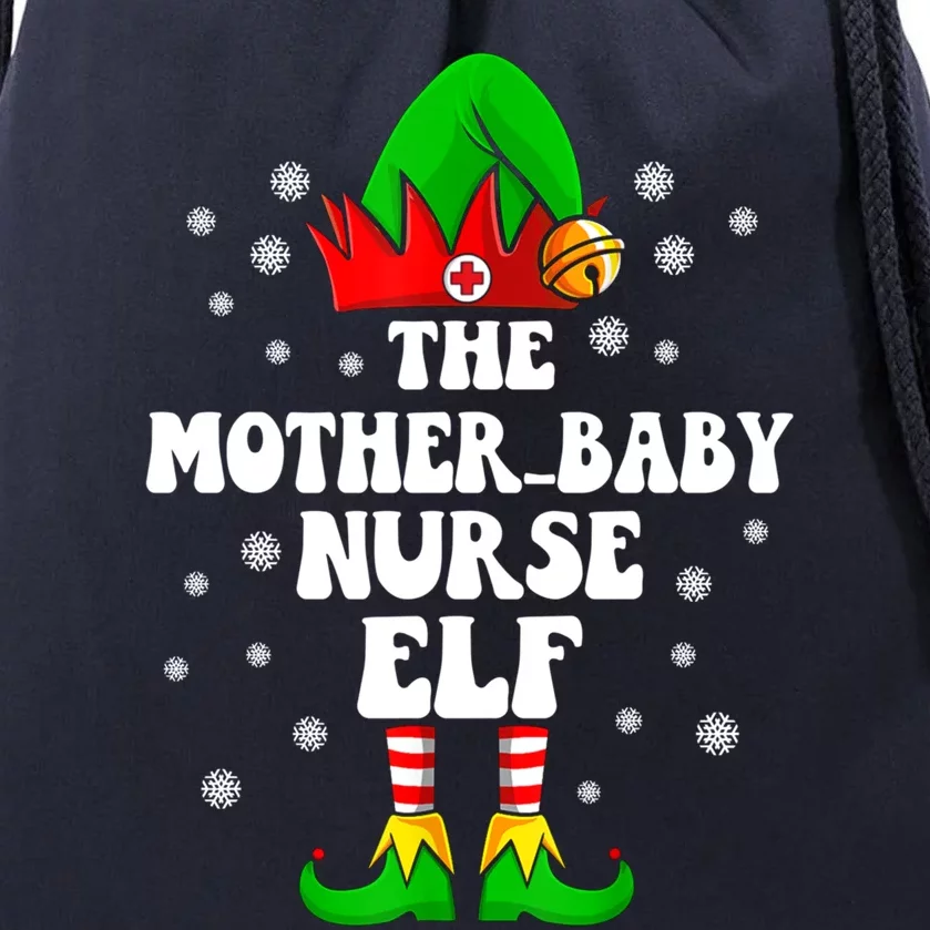 Mother Nurse Elf Nursing Christmas Costume Gift Drawstring Bag