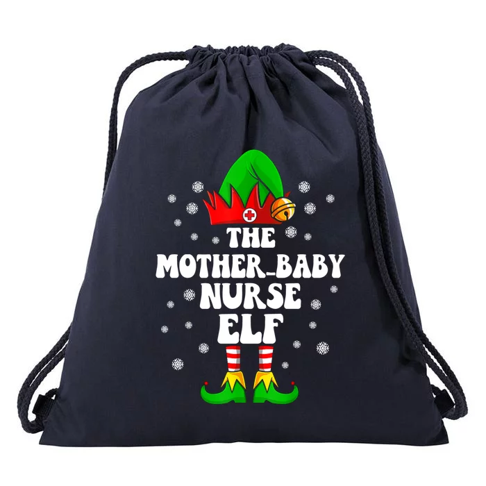 Mother Nurse Elf Nursing Christmas Costume Gift Drawstring Bag