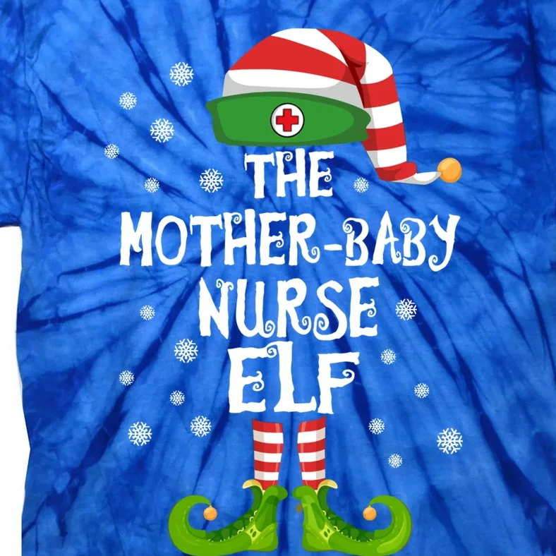 Mother Nurse Elf Family Matching Nursing Christmas Gift Tie-Dye T-Shirt