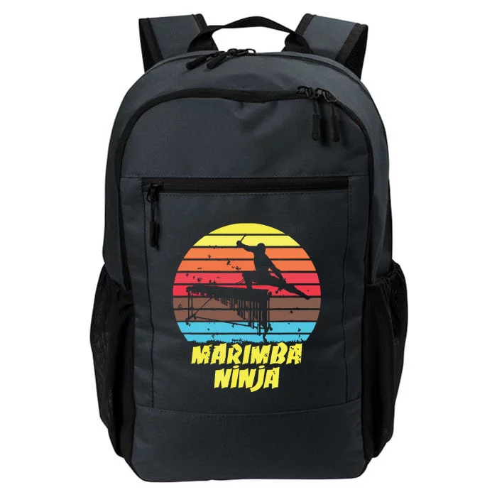 Marimba Ninja Funny Marching Band Marimba Player Daily Commute Backpack