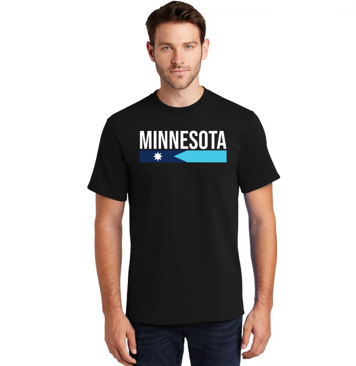 Minnesota New Flag Tall T-Shirt