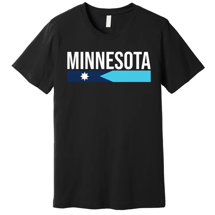 Minnesota New Flag Premium T-Shirt