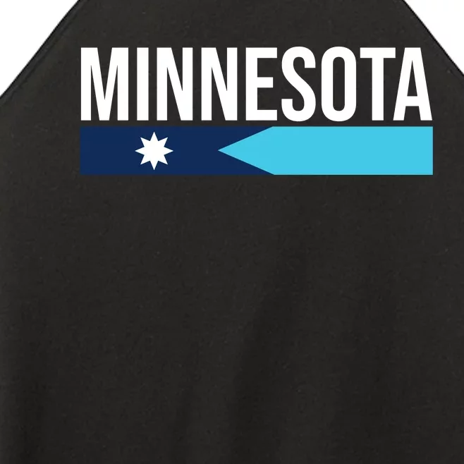 Minnesota New Flag Women’s Perfect Tri Rocker Tank