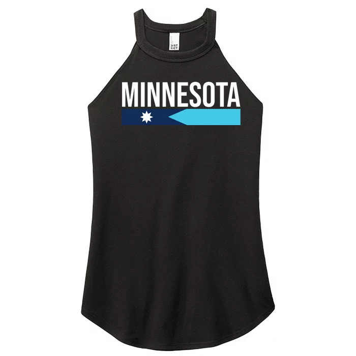 Minnesota New Flag Women’s Perfect Tri Rocker Tank