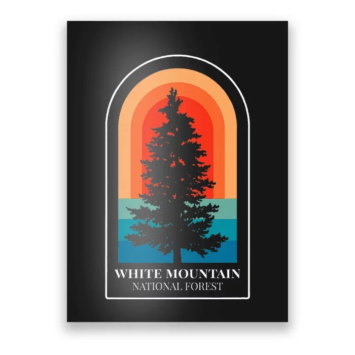 Mountain National Forest New Hampshire Hiking Poster