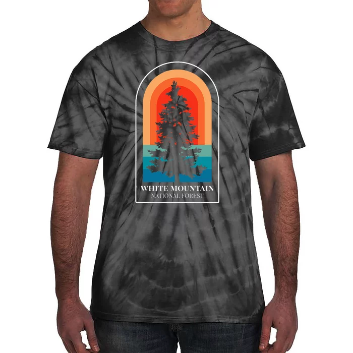 Mountain National Forest New Hampshire Hiking Tie-Dye T-Shirt