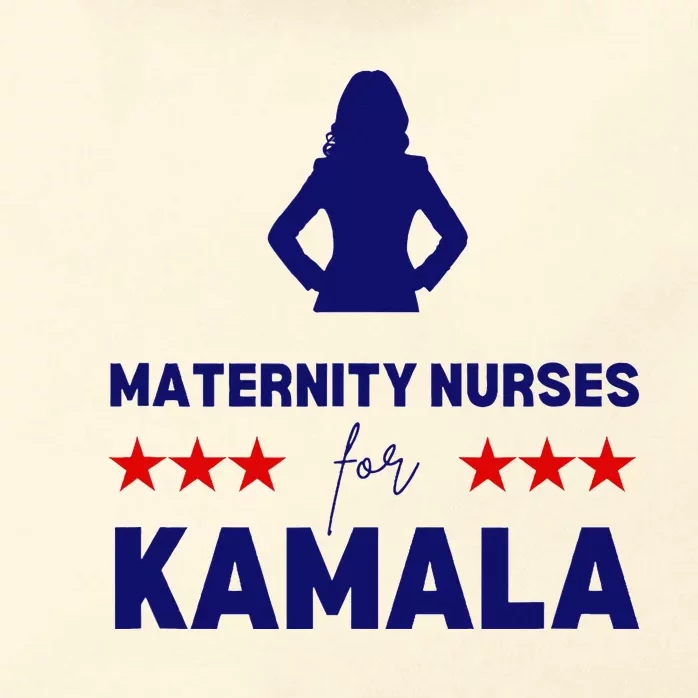 Maternity Nurses For Kamala Harris Walz 2024 Zip Tote Bag