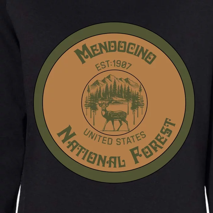 Mendocino National Forest Womens California Wash Sweatshirt