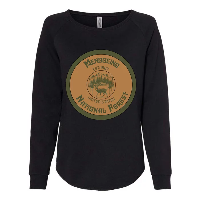 Mendocino National Forest Womens California Wash Sweatshirt