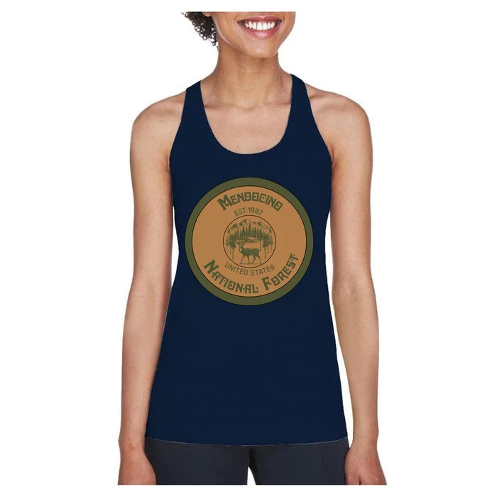 Mendocino National Forest Women's Racerback Tank