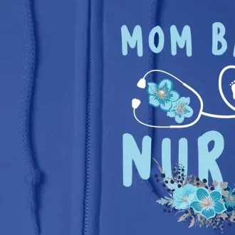 Mom Nurse Gift Full Zip Hoodie