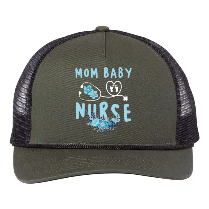 Mom Nurse Gift Retro Rope Trucker Hat Cap