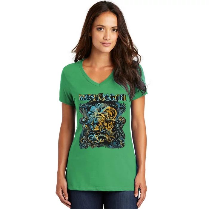 Meshuggah New Graphic Design Women's V-Neck T-Shirt