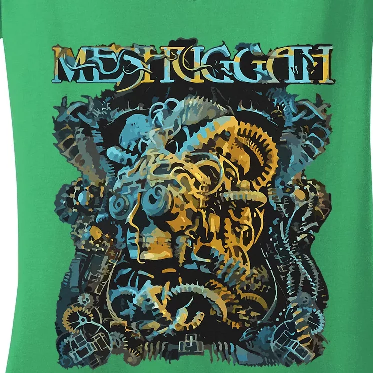 Meshuggah New Graphic Design Women's V-Neck T-Shirt