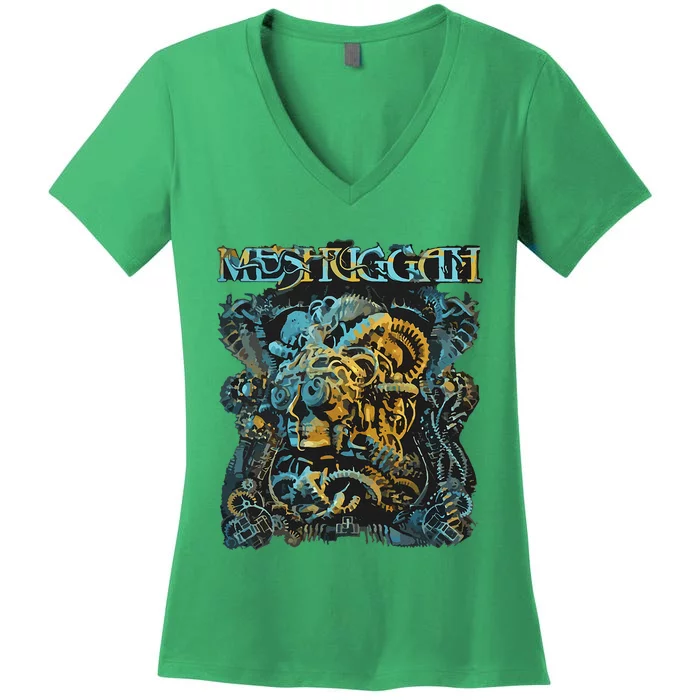 Meshuggah New Graphic Design Women's V-Neck T-Shirt