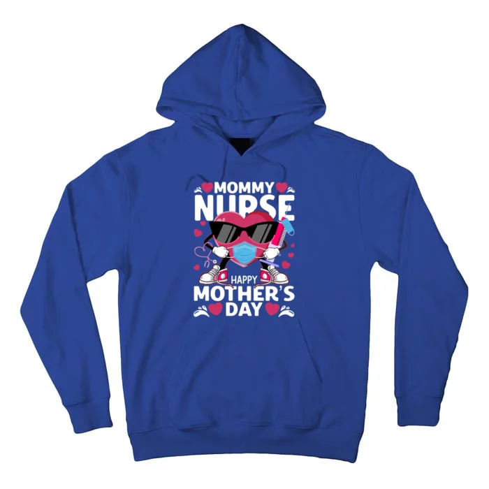 Mommy Nurse Happy Mother’s Day Nurse Cute Gift Tall Hoodie