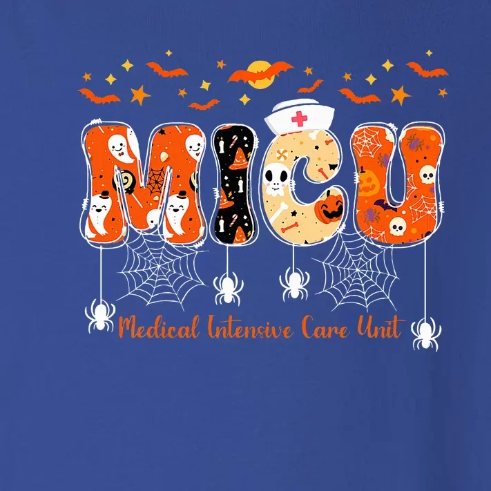 Micu Nurse Halloween Spooky Ghost Medical Intensive Care Toddler Long Sleeve Shirt