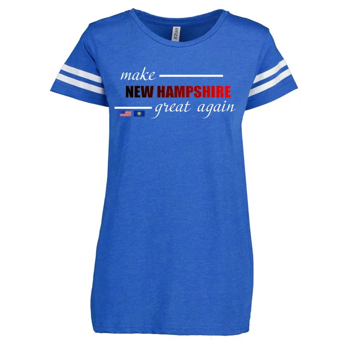 Make New Hampshire Great Again Enza Ladies Jersey Football T-Shirt