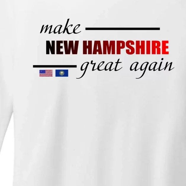 Make New Hampshire Great Again Womens CVC Long Sleeve Shirt