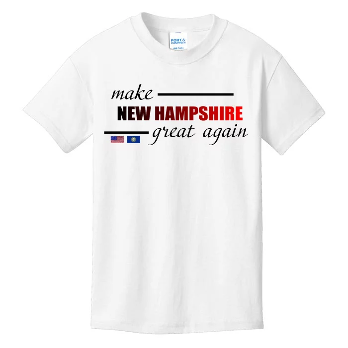 Make New Hampshire Great Again Kids T-Shirt