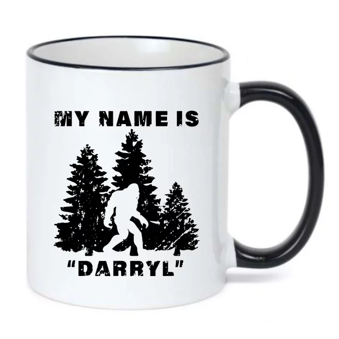 My Name Is Darryl Bigfoot Black Color Changing Mug