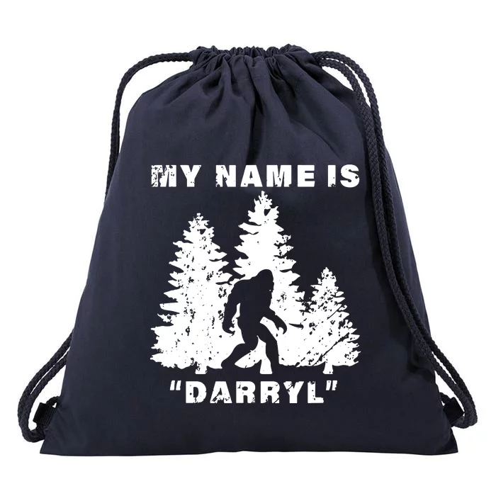 My Name Is Darryl Bigfoot Drawstring Bag