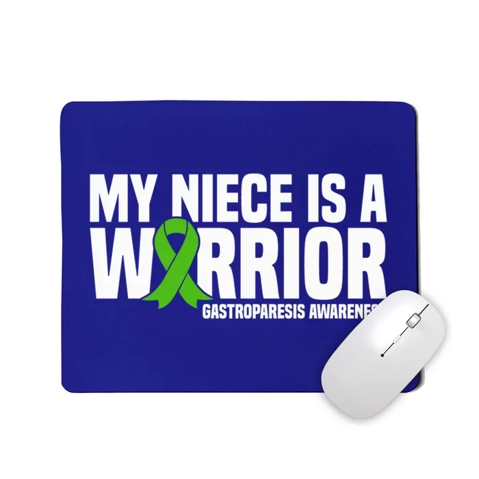 My Niece Is A Warrior Gastroparesis Awareness Great Gift Mousepad