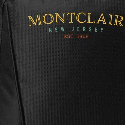 Montclair New Jersey Nj Hometown City Backpack