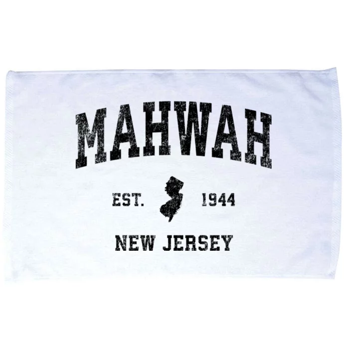 Mahwah New Jersey Nj Vintage Sports Microfiber Hand Towel