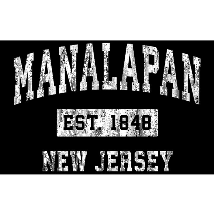 Manalapan New Jersey Nj Vintage Sports Bumper Sticker