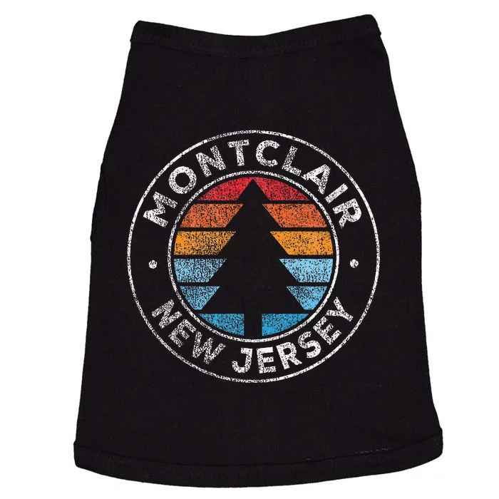 Montclair New Jersey Nj Vintage Graphic Retro 70s Doggie Tank