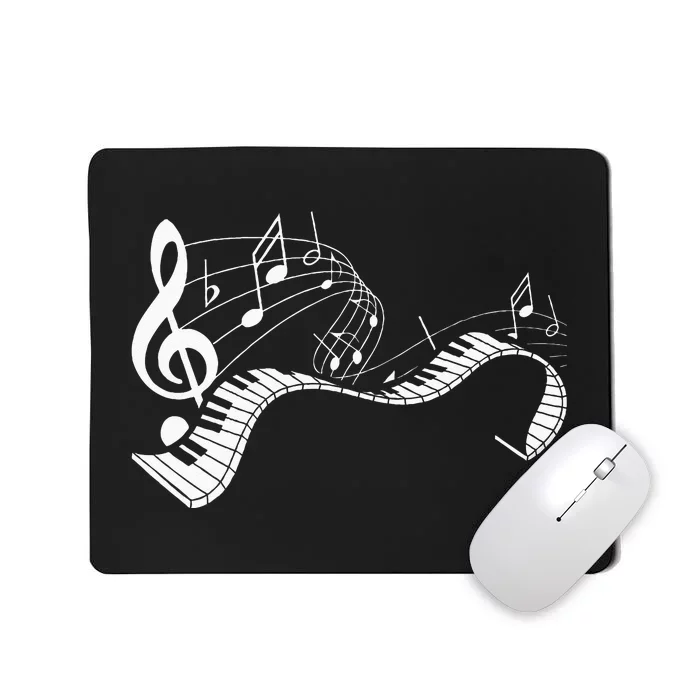 Music Notes Keyboard Pianist Classical Musician Piano Mousepad