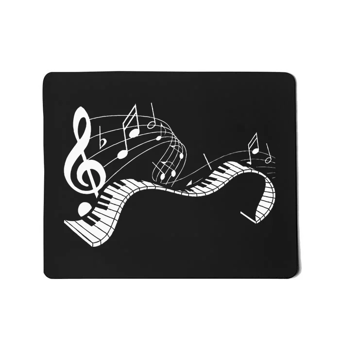 Music Notes Keyboard Pianist Classical Musician Piano Mousepad