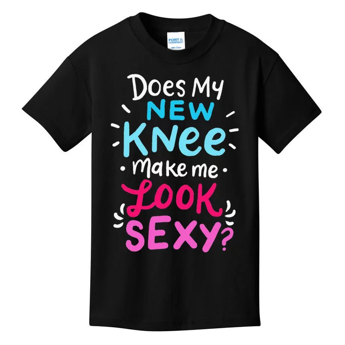 My New Knee Gift Funny Knee Replacement Surgery Joke Kids T-Shirt