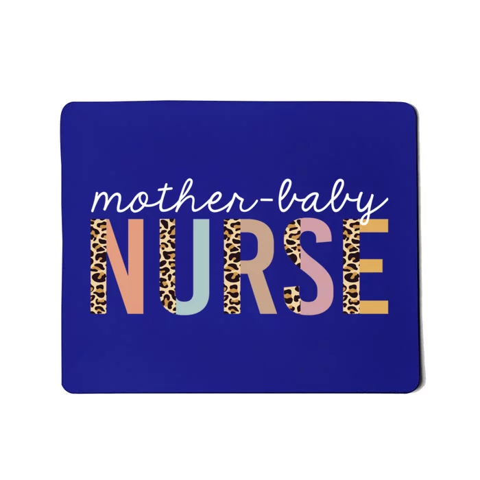 Mother Nurse Leopard Print Cheetah Cute Nursing Gift Mousepad