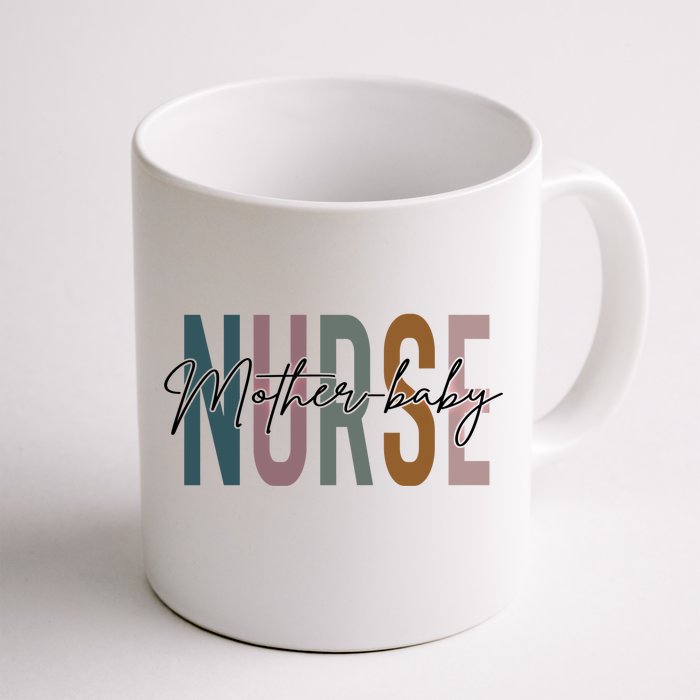 Mother Nurse Life Multicolor Mother Nurse Funny Gift Front & Back Coffee Mug