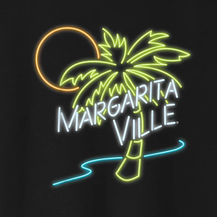 Margaritaville Neon Women's Crop Top Tee