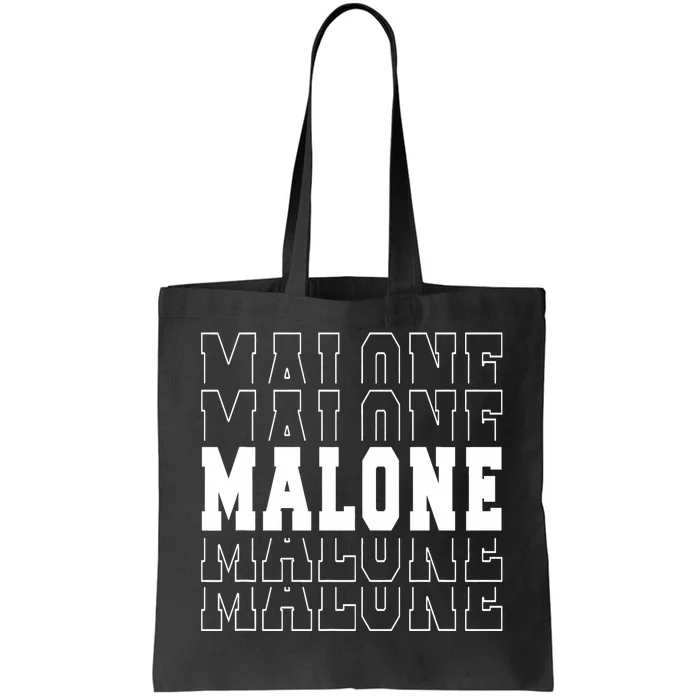 Malone Name Tote Bag