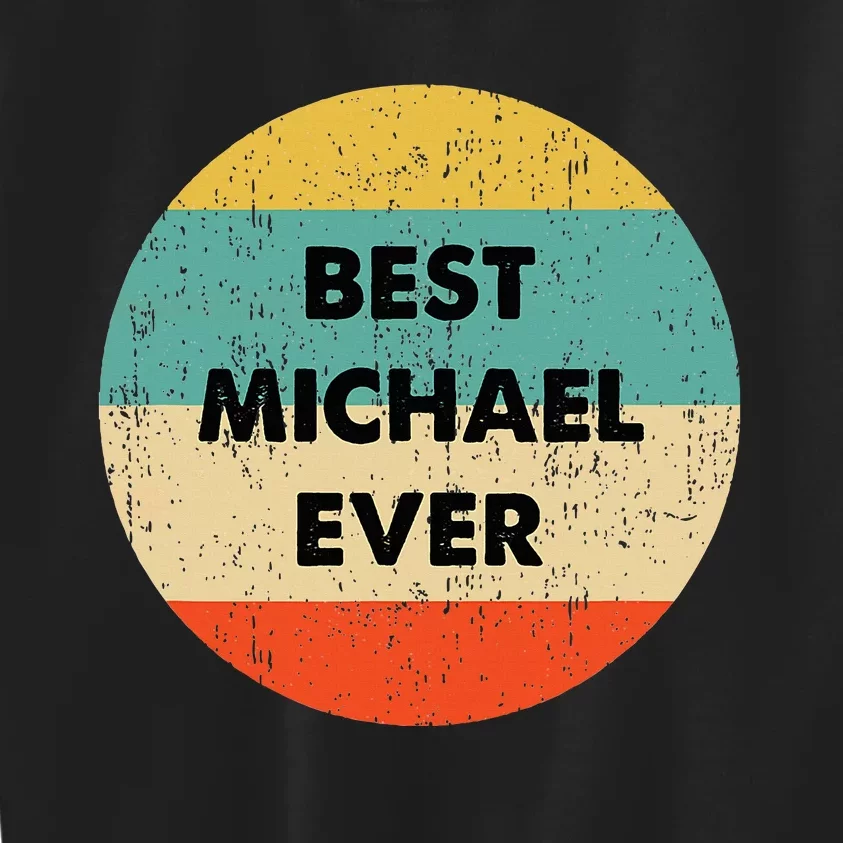 Michael Name Kids Sweatshirt