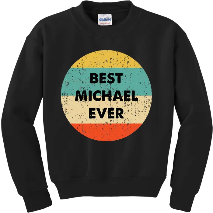 Michael Name Kids Sweatshirt