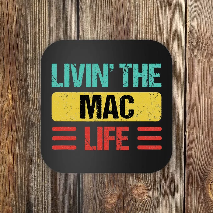 Mac Name Coaster