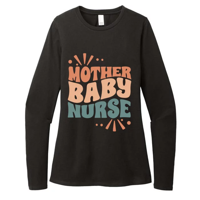 Mother Nurse MotherS Day Nurse Week Infants Nurse Mom Funny Gift Womens CVC Long Sleeve Shirt